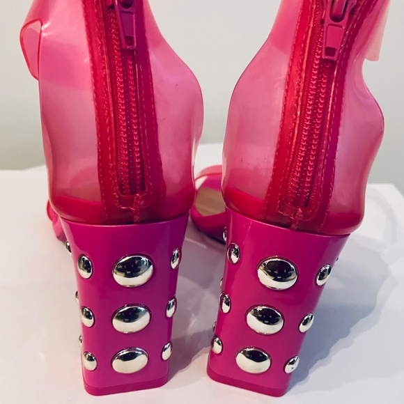 I.N.C Pink heel shoe - Picture 2 of 4